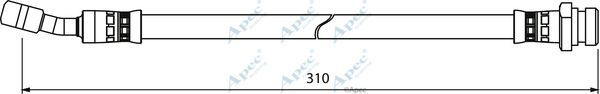 APEC BRAKING Jarruletku HOS4015